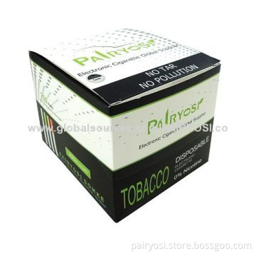 Rechargeable hookah, 100mAh battery, 7.8mm diameter, various flavors to choose